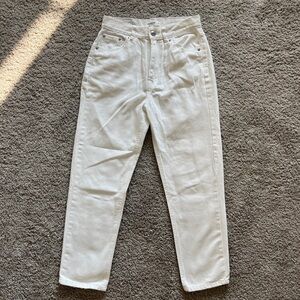 Pull & Bear white jeans petite